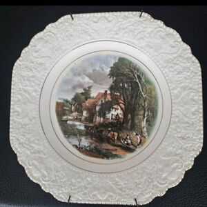 Lord Nelson ,"Constable Valley Farm" Vintage Scenic Porcelain Plate